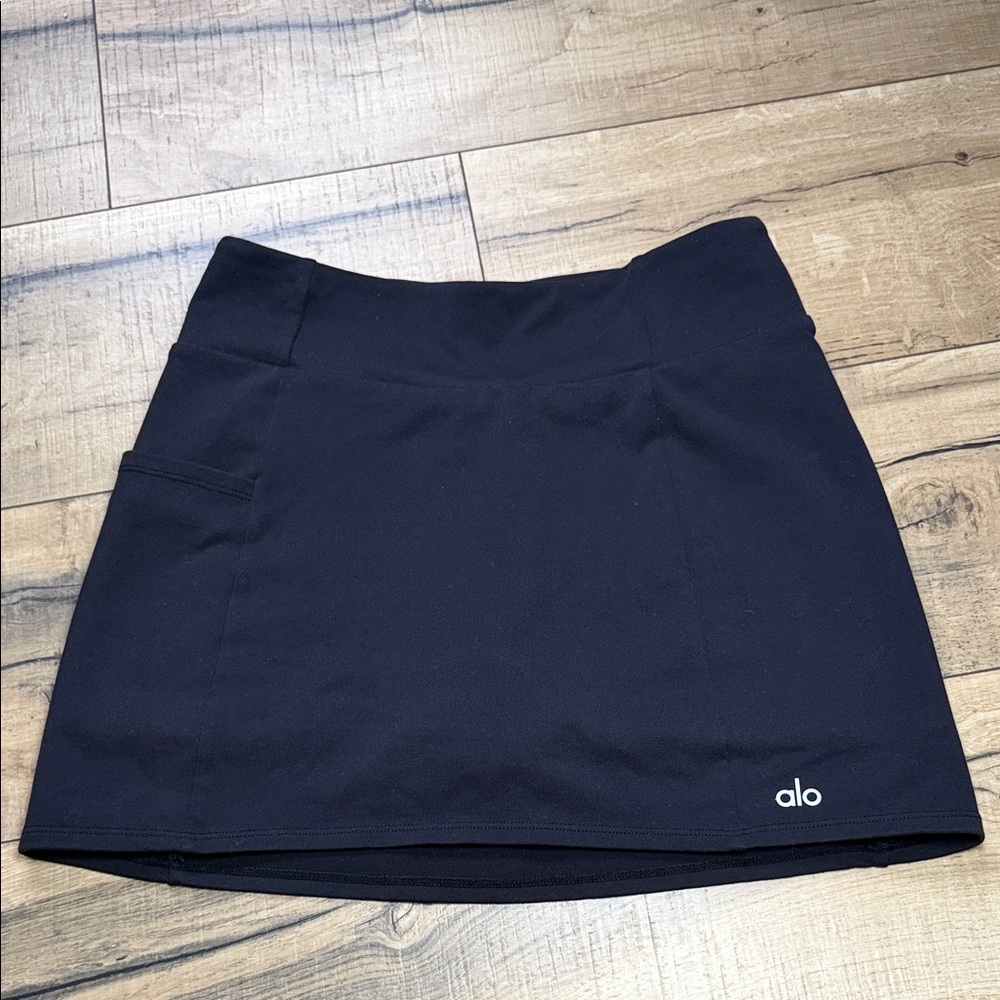 ALO Airbrush High-Waist Good Form Tennis Skirt